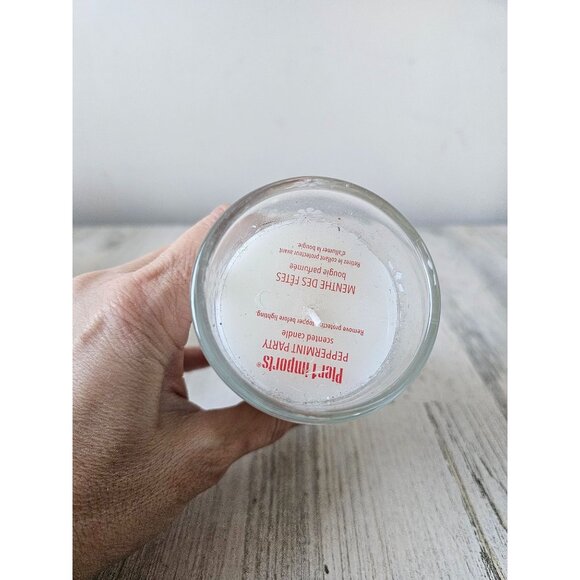 Pier 1 peppermint party candle Xmas tree last new decor - Picture 4 of 6